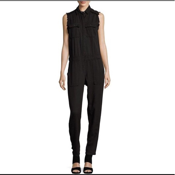 sleeveless utility jumpsuit